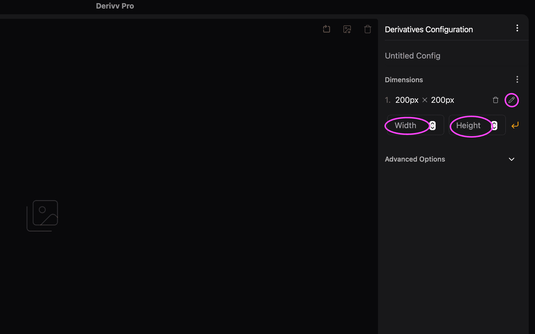 New config